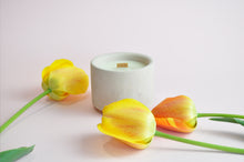 Kép betöltése a galériamegjelenítőbe: Campfire - gyertya beton kaspóban