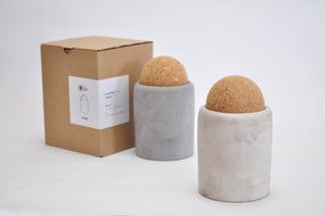 beton fűszertartó - concrete spice holder 