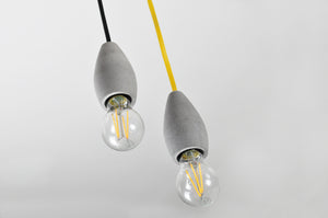 EGG concrete lamp