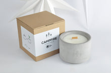 Load image into Gallery viewer, Campfire - candle in concrete holder // limited edition
