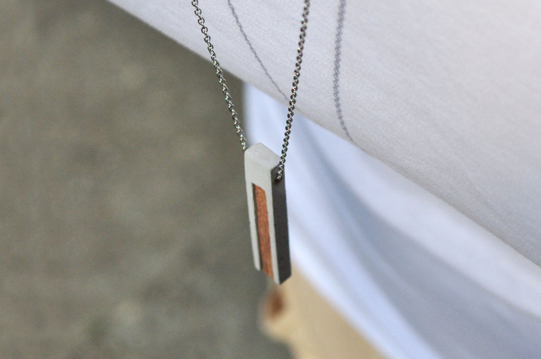 StoneHANG - concrete necklace