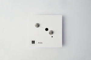 Constellation - concrete earrings