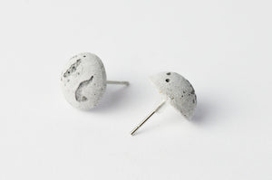 Constellation - concrete earrings