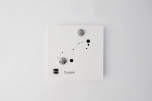 Constellation - concrete earrings