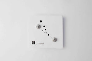 Constellation - concrete earrings